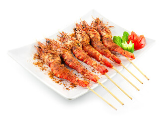 Grilled Tiger Prawns with Mala