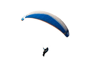 paraglider in flight
