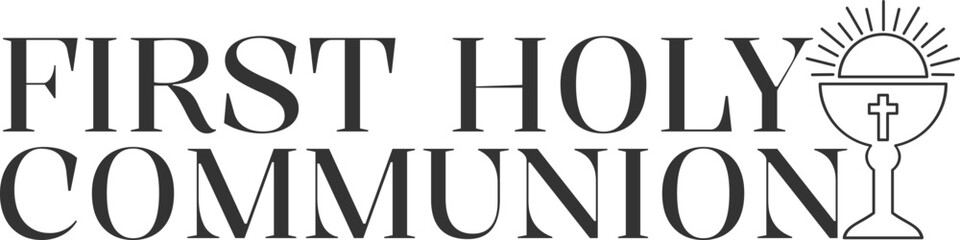 First Holy Communion Logo