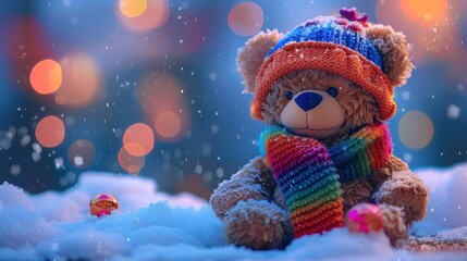 Winter Wonderland Teddy Bear