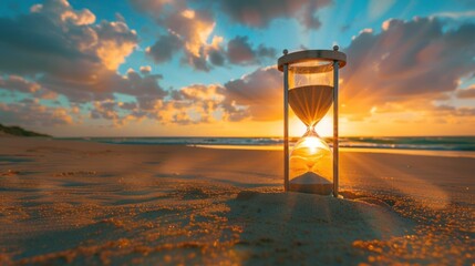 Hourglass Sunset