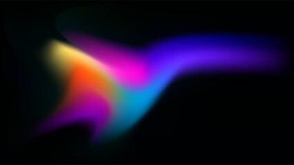 ABSTRACT DARK BACKGROUND ELEGANT COLORFUL GRADIENT MESH SMOOTH DESIGN VECTOR TEMPLATE GOOD FOR MODERN WEBSITE, WALLPAPER, COVER DESIGN 