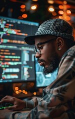 Engineer implementing DevOps practices, software development