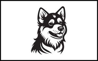 Fototapeta premium Dog Sitting Silhouette Vector and black and bold Art, Icons Free Download on Freepik 