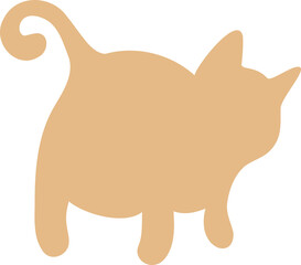 Fototapeta premium cat silhouette