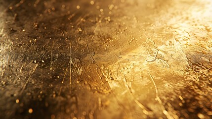 Abstract elegance gradient gold texture with light reflection, golden texture background and wallpaper. 