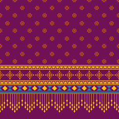 Sari Indian pattern. Sari Indian oriental pattern. Indian pattern style can be used in fabric design for clothing, textile, background, wallpaper, embroidery