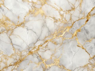 Fototapeta premium Luxurious high-resolution white gold marble background with subtle veining and soft glow, perfect for book covers, brochures, posters, wallpapers, and business designs.