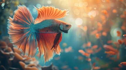 Siamese Fighting Fish in Aquatic Paradise