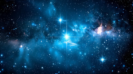 Deep space with a lot of stars