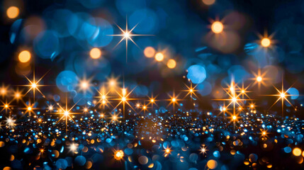 Abstract starry background