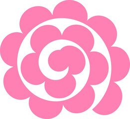 Paper flower Template