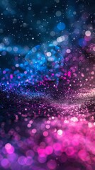 Dark blue Orange-red grainy texture background, abstract bright color wavy shape black background Noisy wide banner title design