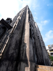 Building Pattern of St.Joseph Cathedral is Colonial Style Church Architecture