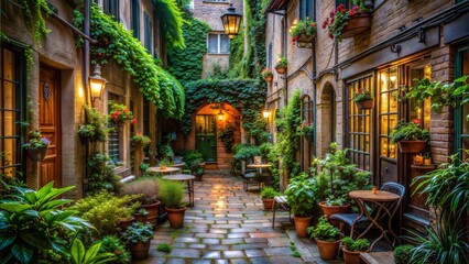 Fototapeta premium Urban Exploration, wallpaper background