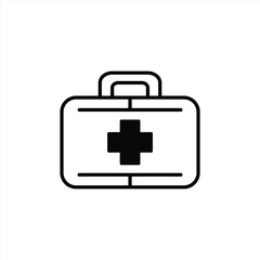 first aid icon. health medical icon. vector illustration