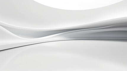 Obraz premium Free abstract white background minimal futuristic architectural space wallpaper