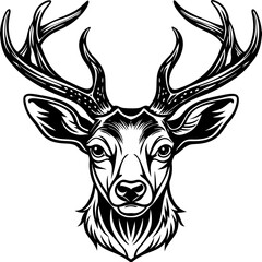 deer head vector