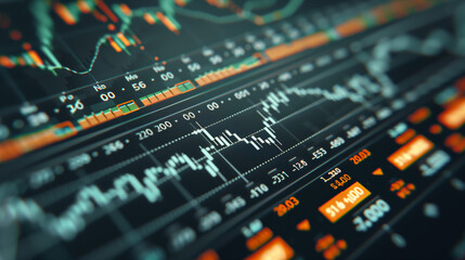stock market diagrams