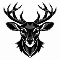 Deer head Vector