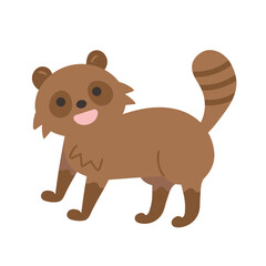 タヌキのイラスト
