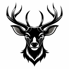 Fototapeta premium deer head vector