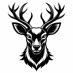 deer head vector