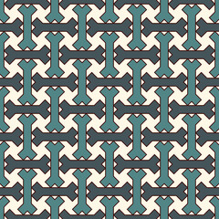 Tribal wallpaper. Seamless vector. Ethnic ornament. Folk pattern. Geometric backdrop. Mosaics motif. Grid background. Digital paper. Textile print. Web design illustration. Abstract image.