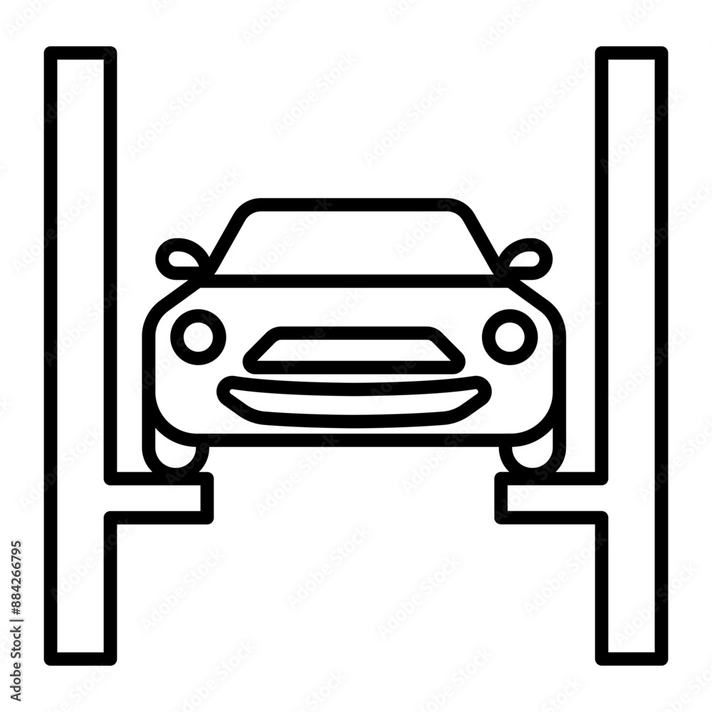 Wall mural Repair icon. outline icon