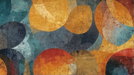 abstract digital art piece grungy distressed texture It
