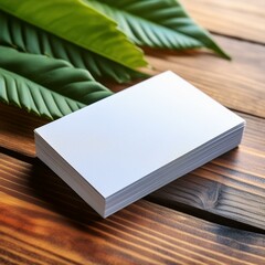 Fototapeta premium Clean business card mockup
