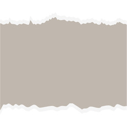 Torn Paper note vector 