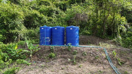 Backgrounds, Barrel, Blue, Color Image, Construction Industry