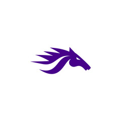 horse logo sport design