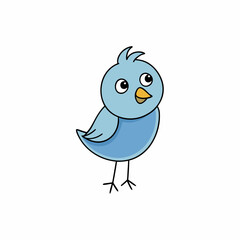 doodle bird cartoon