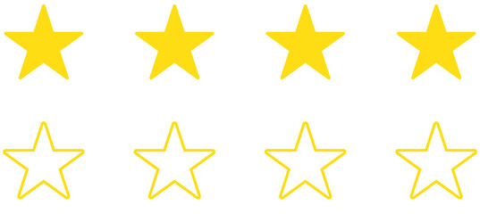 Star icon collection. Different star shapes. Black stars icon set. Sparkle star icon set. Vector illustration