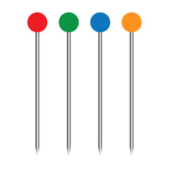 sewing pin icon design