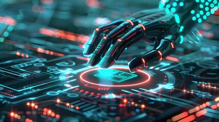 Futuristic Digital Finance Ecosystem with Seamless Mobile Payments and AR Integrated Digital Wallets