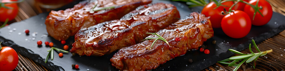 Sirloin Steak Served Ready to Eat
