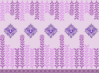  Classic Damask Seamless 
Pattern - Vector Illustration for Elegant Textile 
Design 
