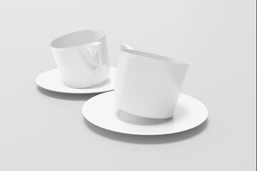 White Coffee Cup