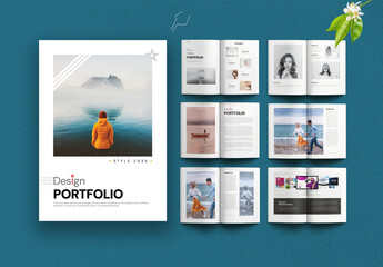 Design Portfolio Brochure Layout