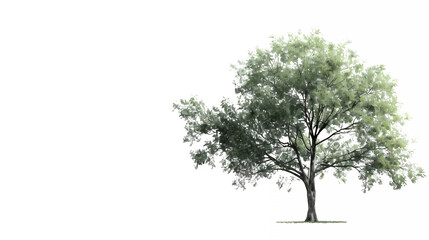 Obraz premium tree isolated on white background isolated 