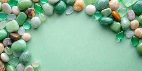 Natural matte stones aventurine and jade surface, light green wallpapers , stones, aventurine, jade, surface, natural