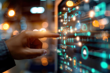 Industry 4.0, concept, automation, industrial technology, factory automation, smart factory