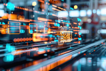 Industry 4.0, concept, automation, industrial technology, factory automation, smart factory