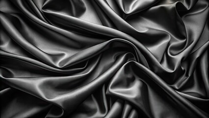 Beautiful black fabric background with subtle texture , fabric, black, textile, elegant, backdrop, dark, smooth, luxurious