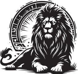 lion silohouette icon