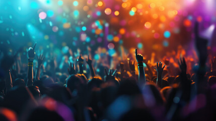 Background for a music festival or outdoor concert invitation, inspiration for a card, poster, flyer or similar with copy space