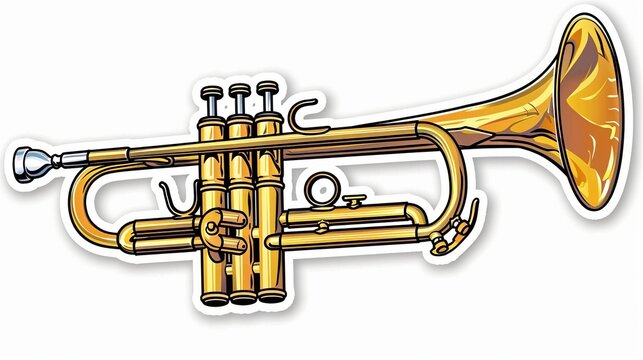 オリジナル自作絵 絵画 sawatari_doodles【Trumpet】 オリジナル自作絵 絵画 sawatari_doodles【Trumpet】 オリジナル